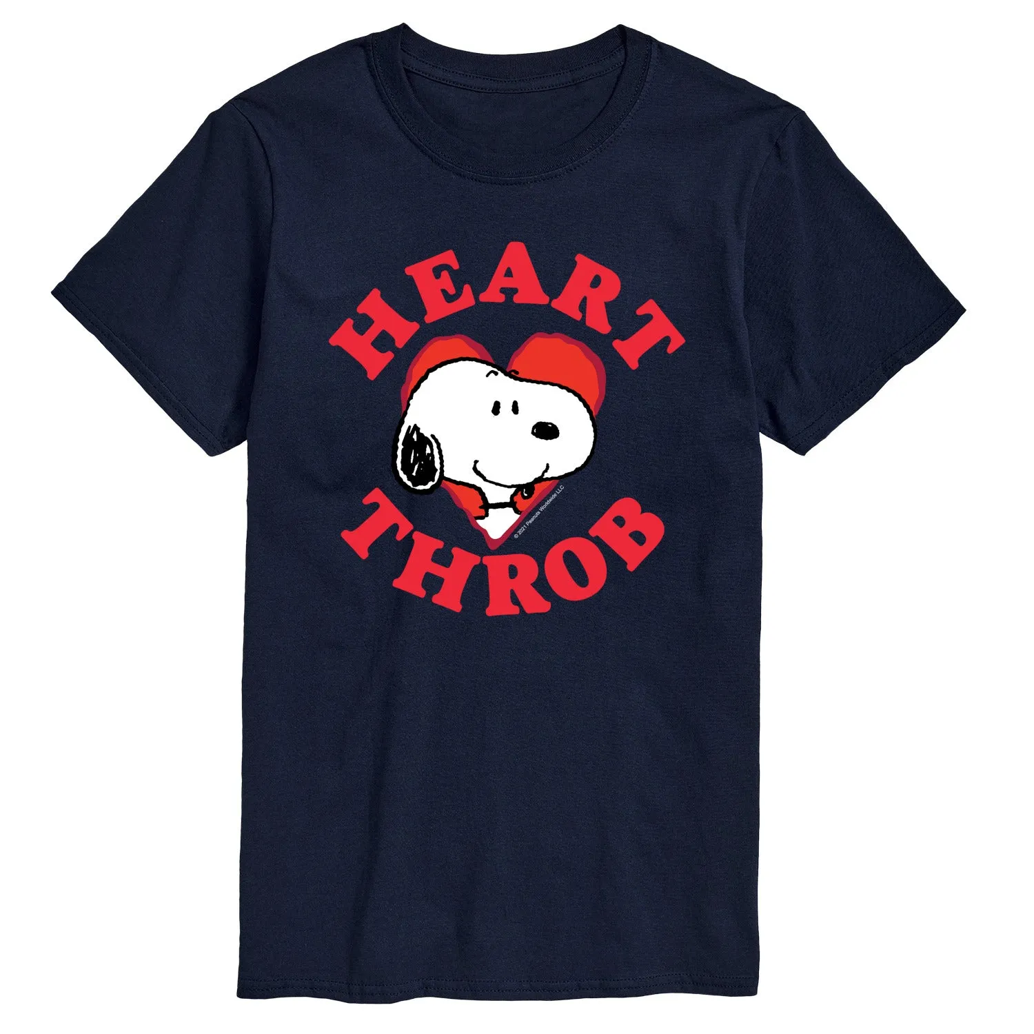 Peanuts - Snoopy Heart Throb - Men's Short Sleeve Graphic T-Shirt sold by Zulily product image thumbnail 5