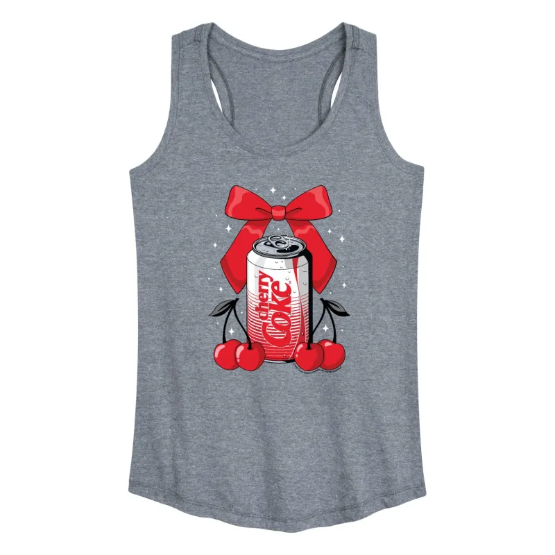 Coca-Cola - Retro Coquette Cherry Coke - Women's Racerback Tank sold by Zulily