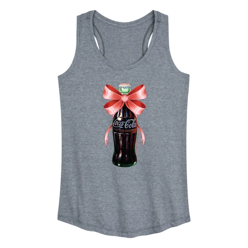 Coca-Cola - Vintage Coquette Coke Bottle - Women's Racerback Tank sold by Zulily