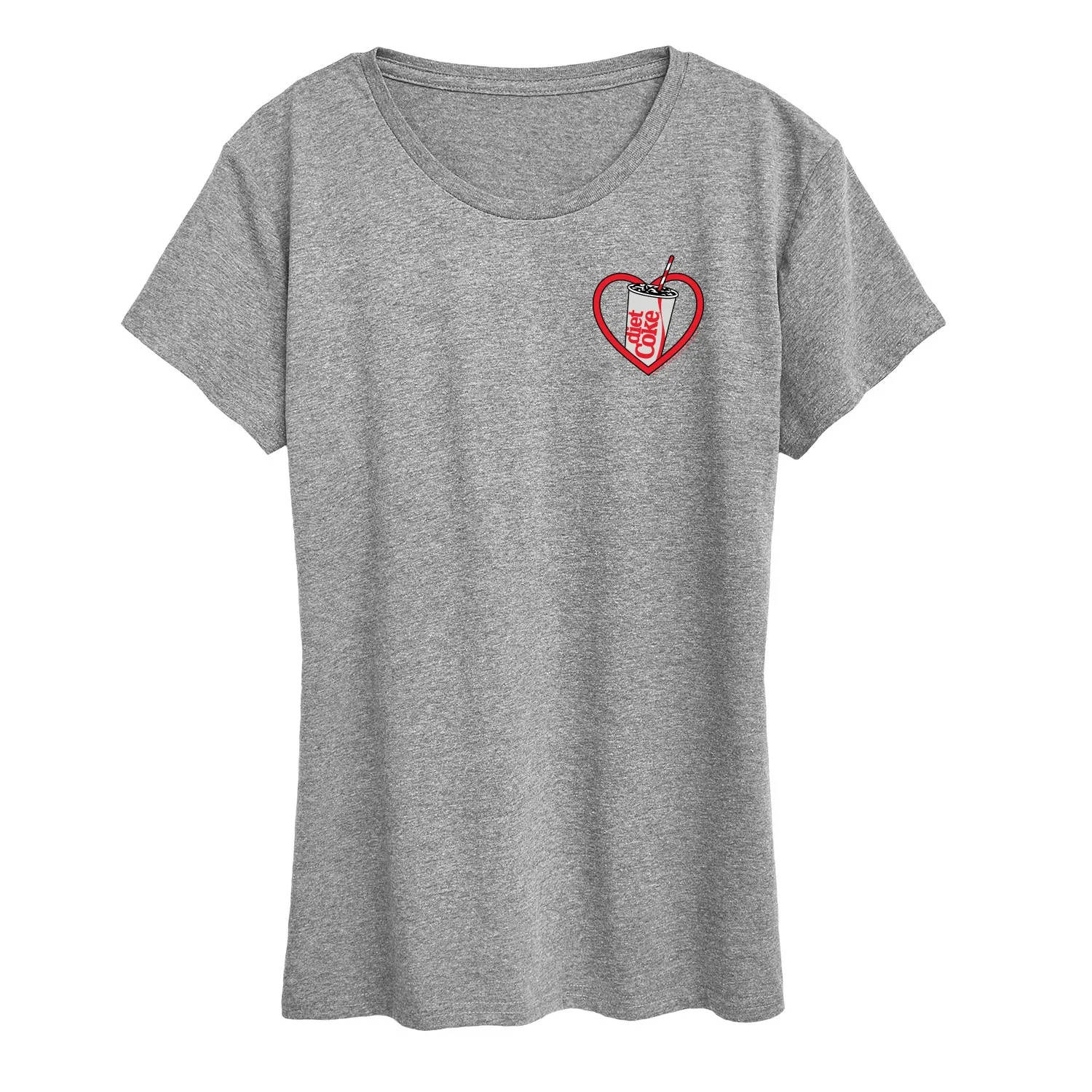 Diet Coke - Heart - Women's Short Sleeve Graphic T-Shirt sold by Zulily product image thumbnail 3