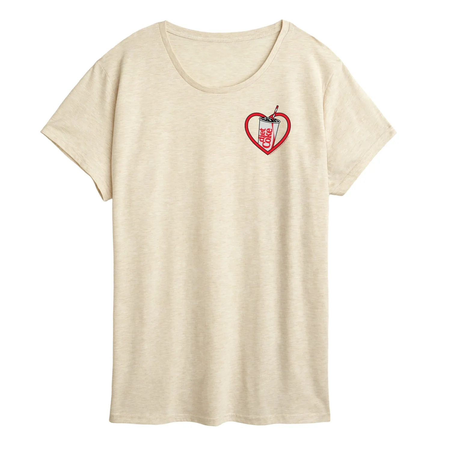 Diet Coke - Heart - Women's Short Sleeve Graphic T-Shirt sold by Zulily product image thumbnail 2