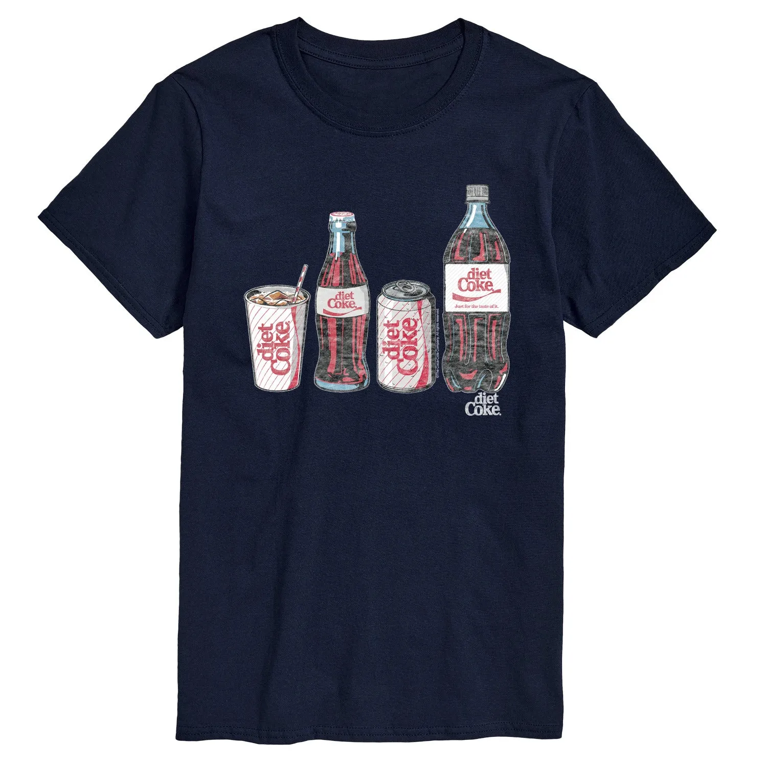 Diet Coke - Bottles and Cans - Men's Short Sleeve Graphic T-Shirt sold by Zulily product image thumbnail 5