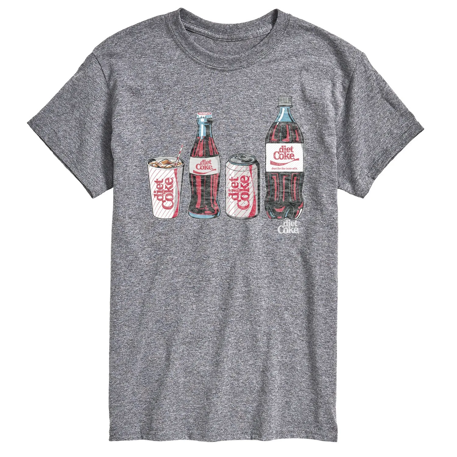 Diet Coke - Bottles and Cans - Men's Short Sleeve Graphic T-Shirt sold by Zulily product image thumbnail 2