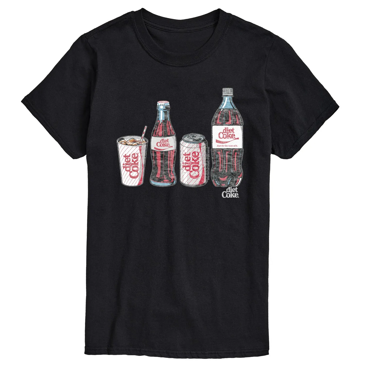 Diet Coke - Bottles and Cans - Men's Short Sleeve Graphic T-Shirt sold by Zulily product image thumbnail 3