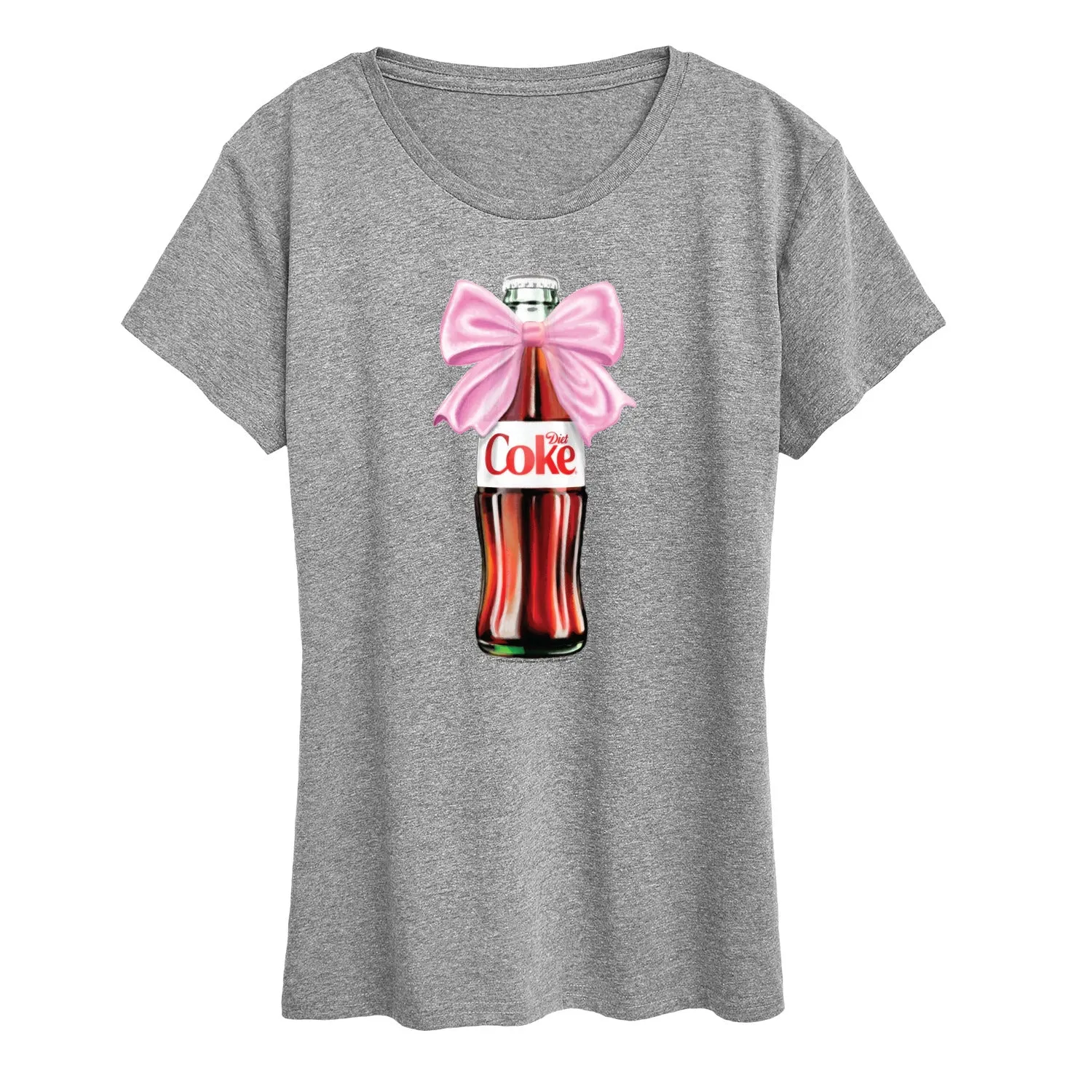 Diet Coke - Bottle Bow - Women's Short Sleeve Graphic T-Shirt sold by Zulily product image thumbnail 3