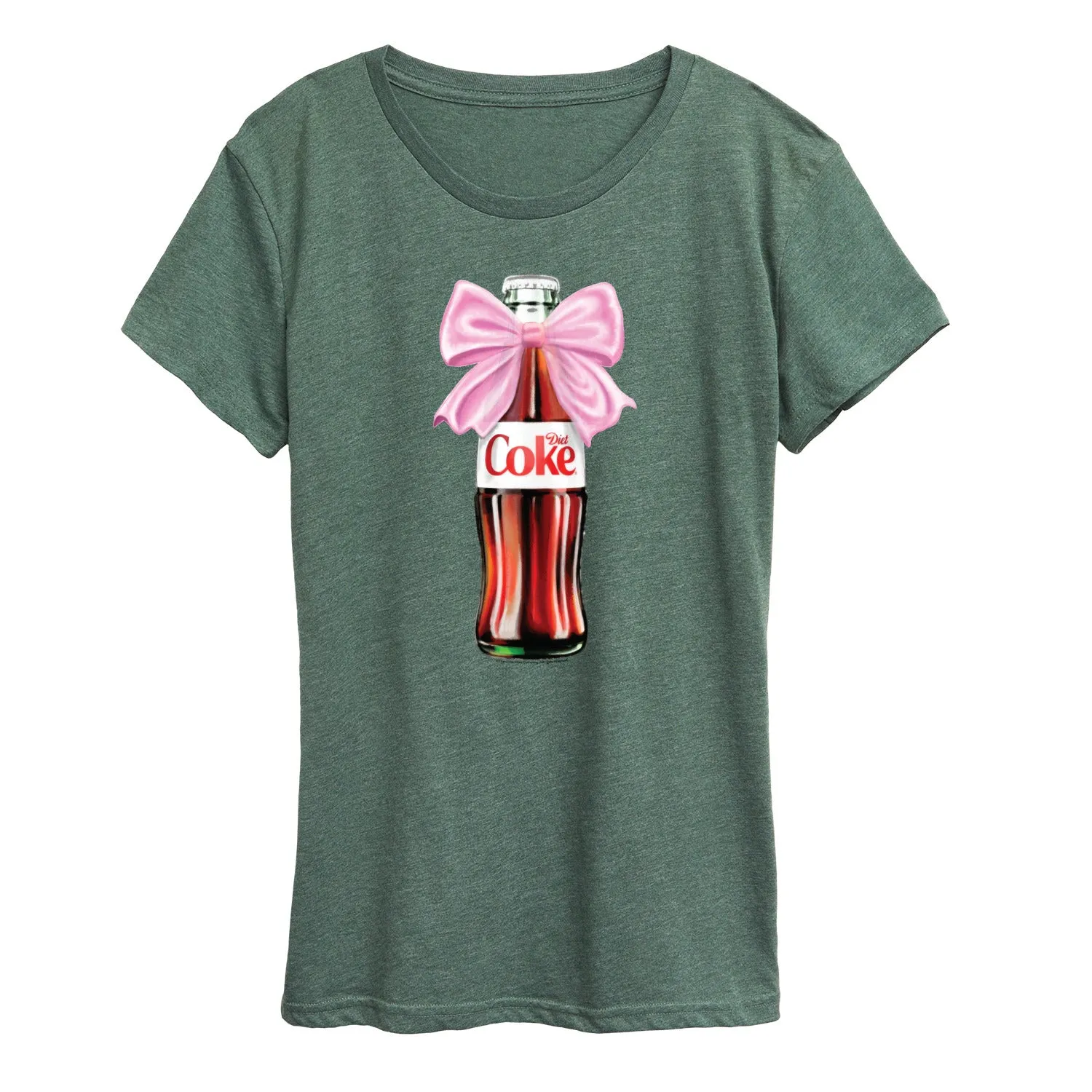 Diet Coke - Bottle Bow - Women's Short Sleeve Graphic T-Shirt sold by Zulily product image thumbnail 4