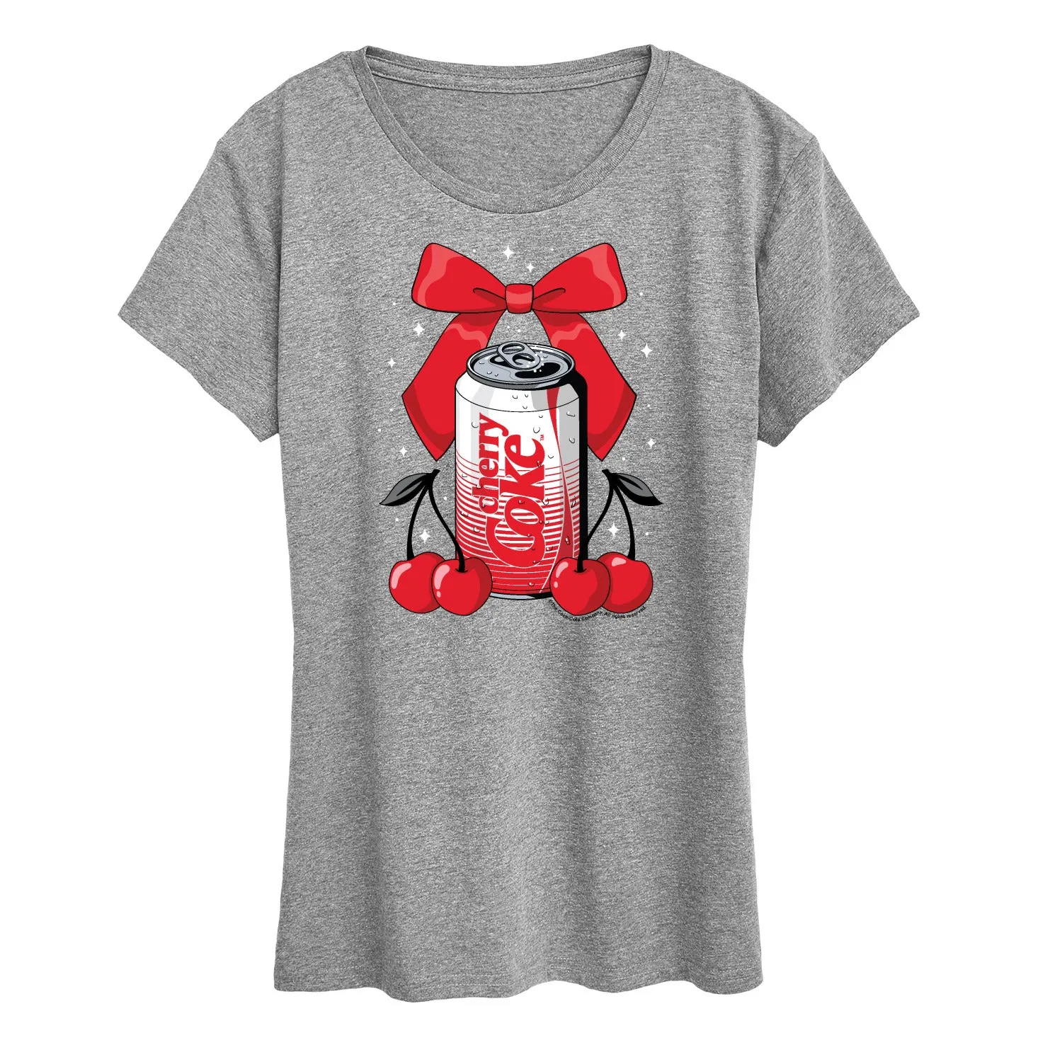 Cherry Coke - Coquette Cherry Coke - Women's Short Sleeve Graphic T-Shirt sold by Zulily product image thumbnail 2