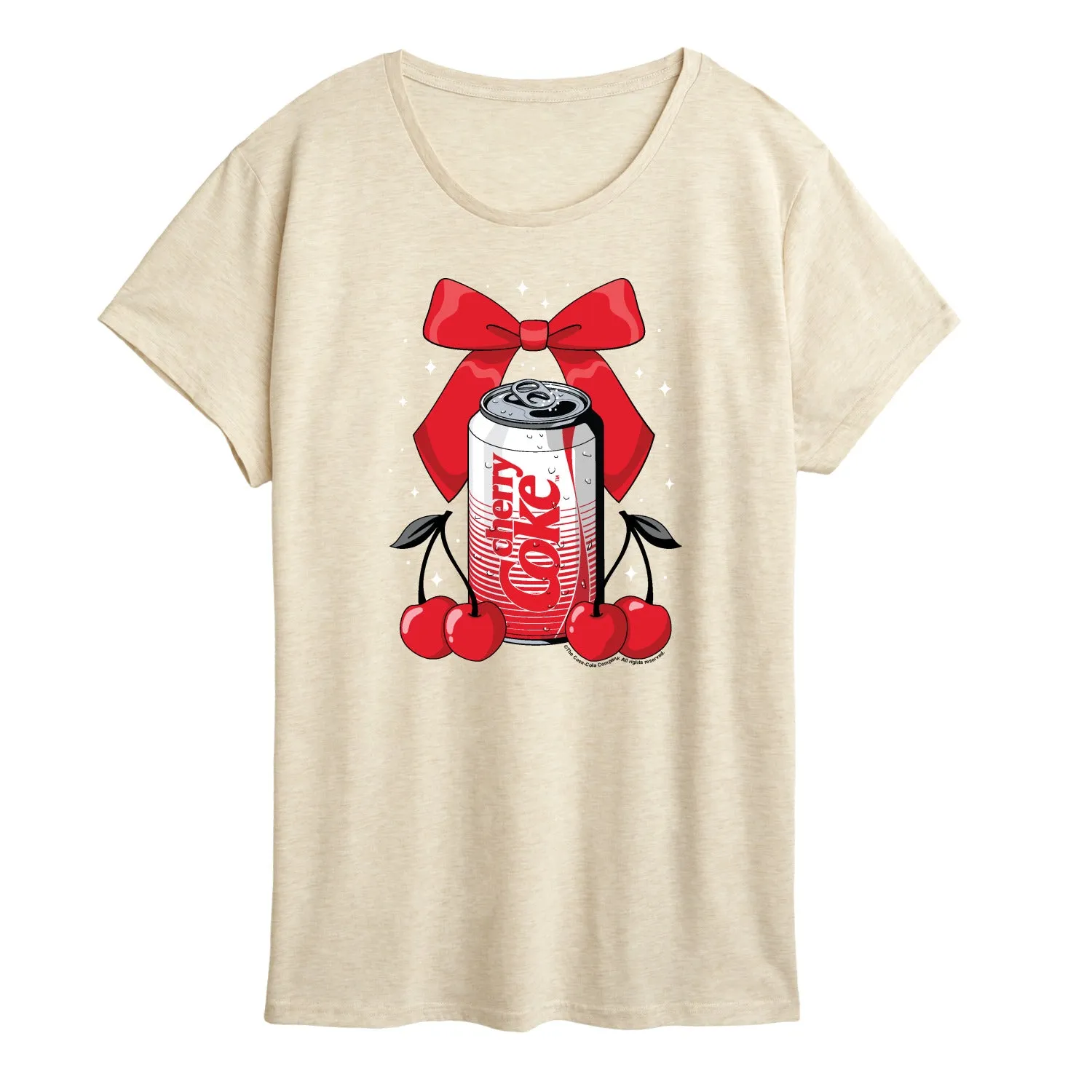 Cherry Coke - Coquette Cherry Coke - Women's Short Sleeve Graphic T-Shirt sold by Zulily