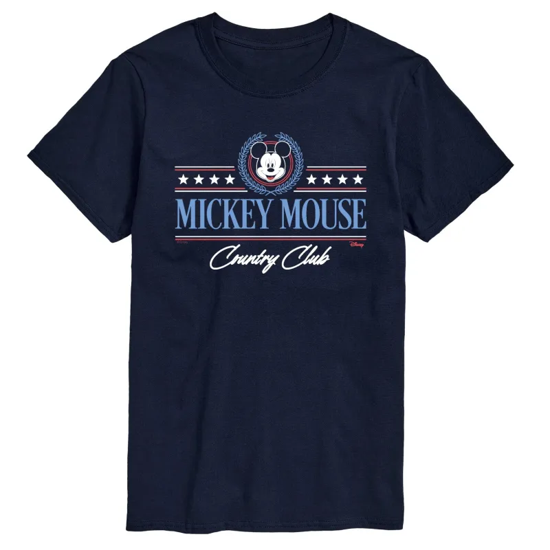 Disney - Mickey Mouse Country Club - Men's Short Sleeve Graphic T-Shirt made by Disney