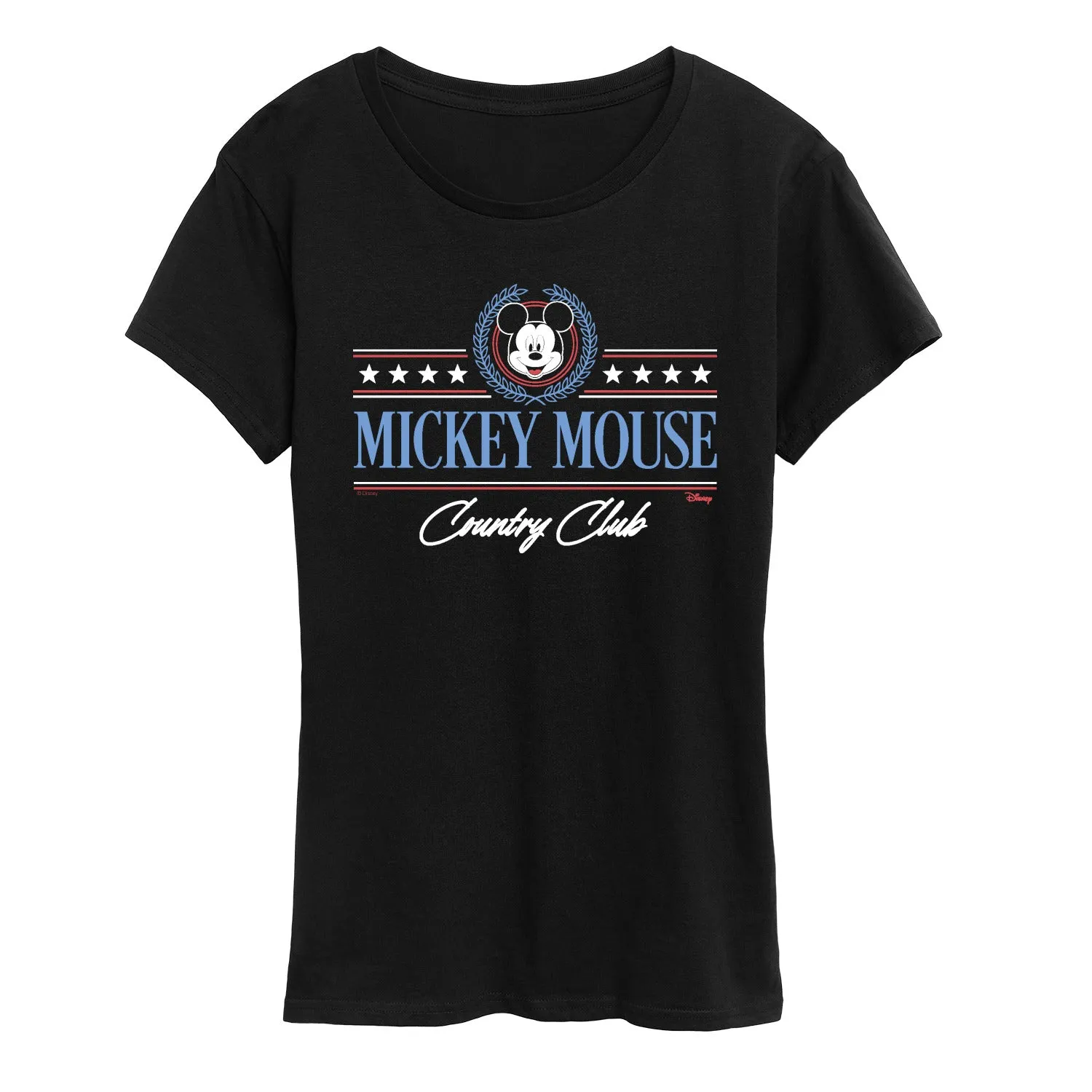 Disney - Mickey Mouse Country Club - Women's Short Sleeve Graphic T-Shirt sold by Zulily product image thumbnail 2