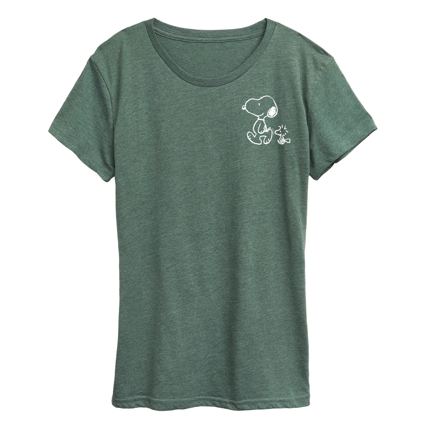 Peanuts - Snoopy Woodstock Walk - Women's Short Sleeve Graphic T-Shirt sold by Zulily product image thumbnail 3