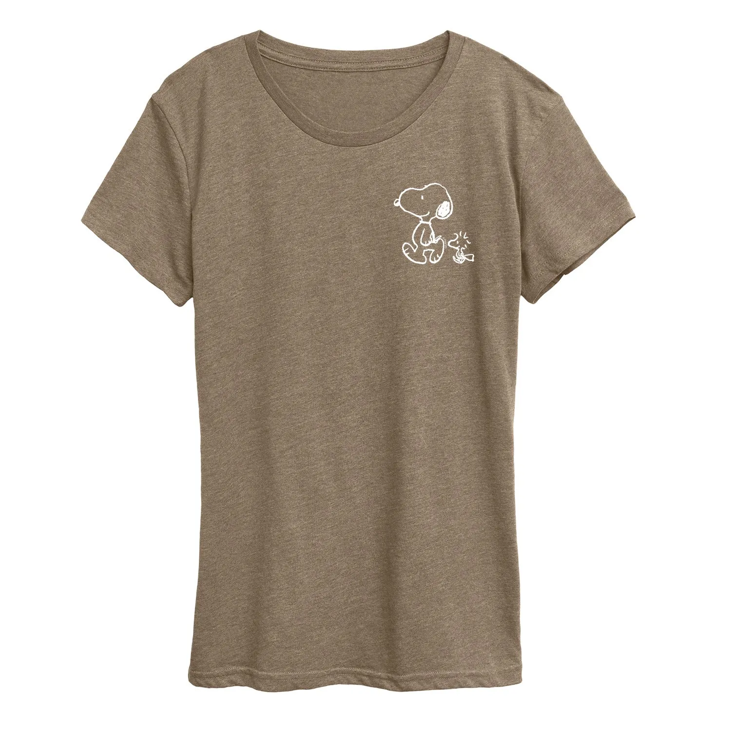 Peanuts - Snoopy Woodstock Walk - Women's Short Sleeve Graphic T-Shirt sold by Zulily product image thumbnail 4