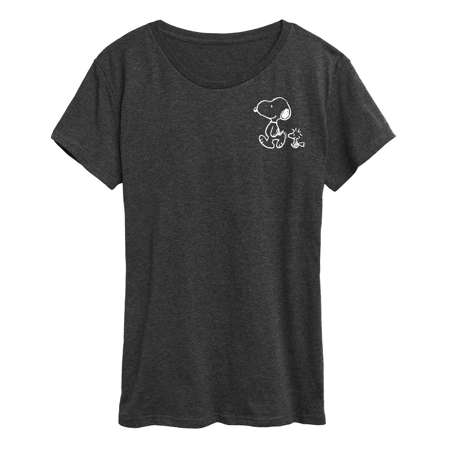 Peanuts - Snoopy Woodstock Walk - Women's Short Sleeve Graphic T-Shirt sold by Zulily product image thumbnail 2