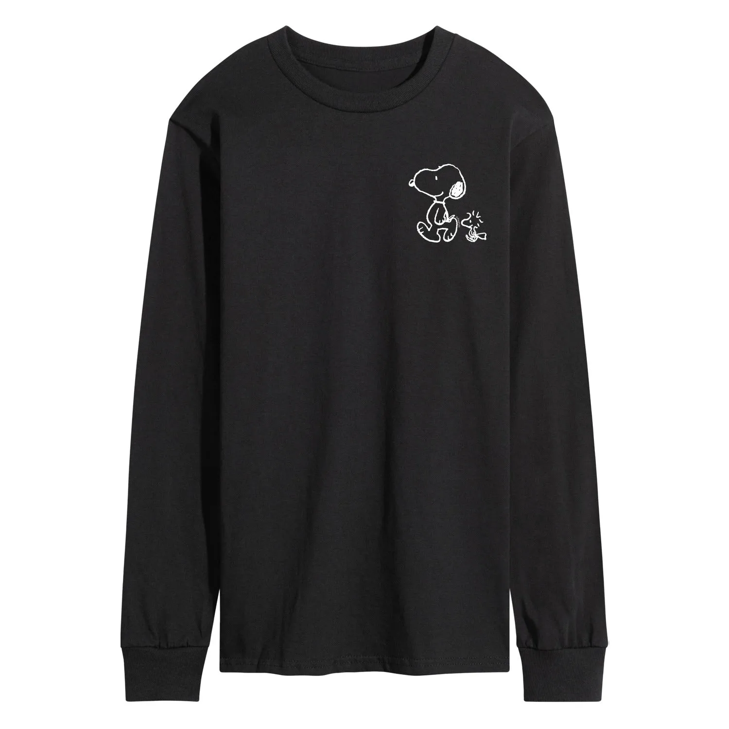 Peanuts - Snoopy Woodstock Walk - Men's Long Sleeve Graphic T-Shirt sold by Zulily product image thumbnail 2