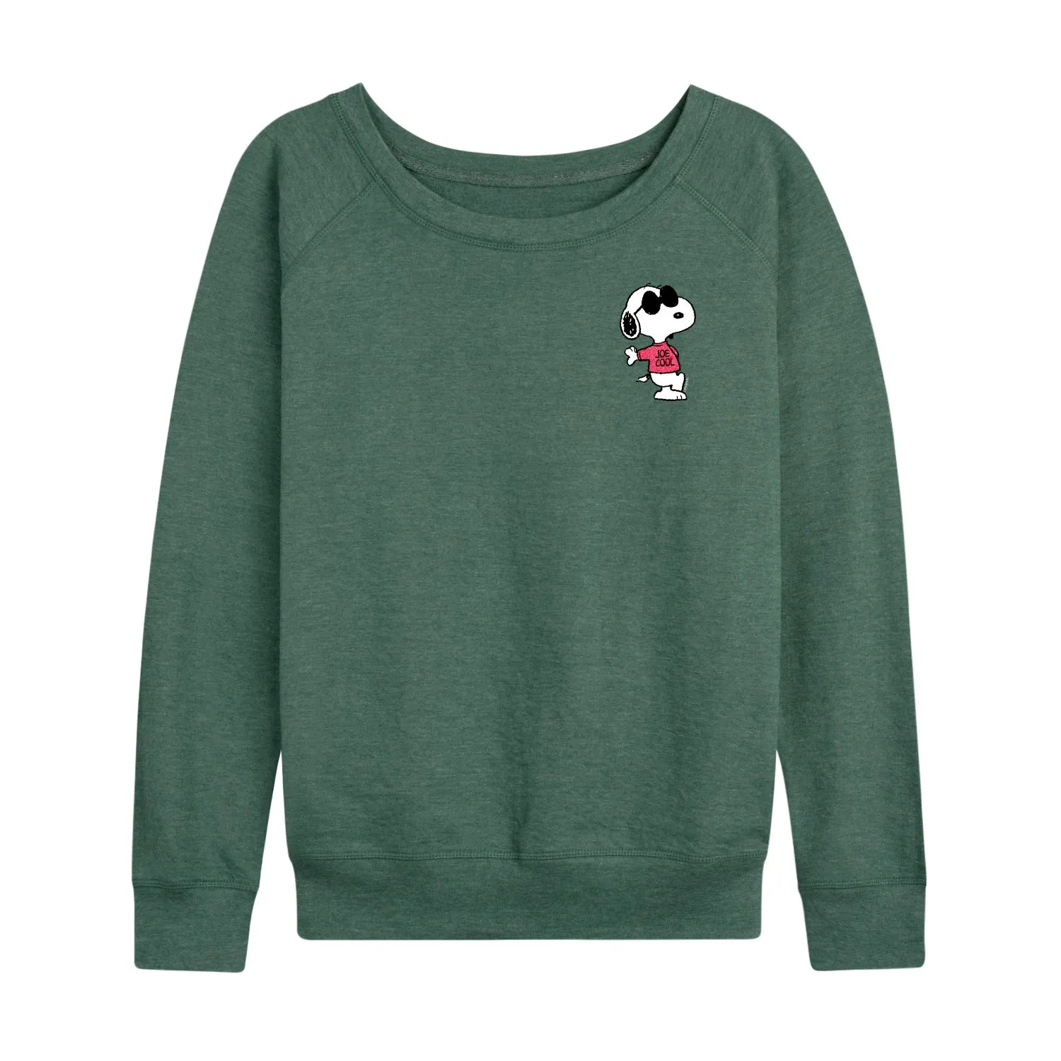 Peanuts - Joe Cool Pattern - Women's French Terry Long Sleeve Pullover sold by Zulily product image thumbnail 2