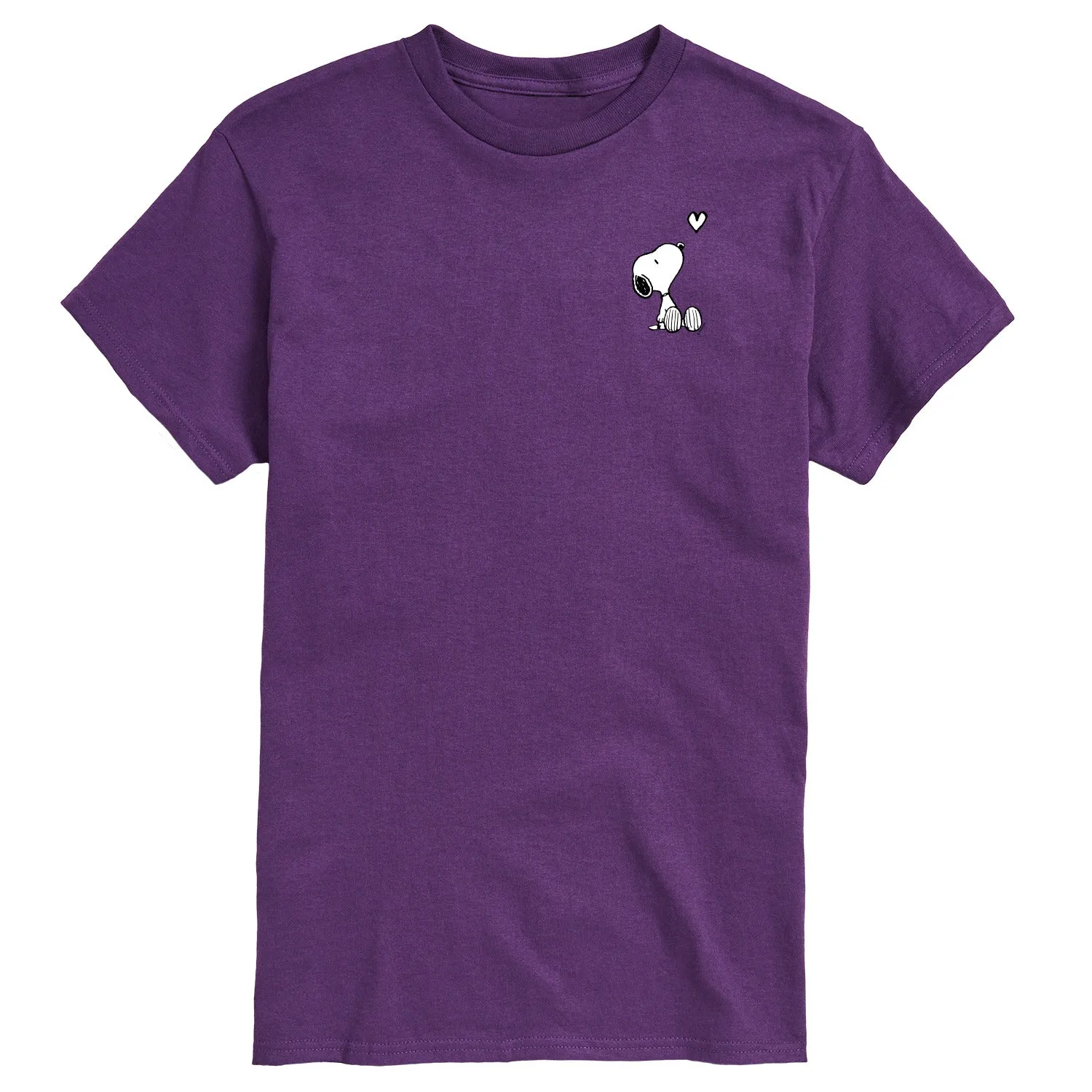 Peanuts - Snoopy Heart - Men's Short Sleeve Graphic T-Shirt sold by Zulily product image thumbnail 4