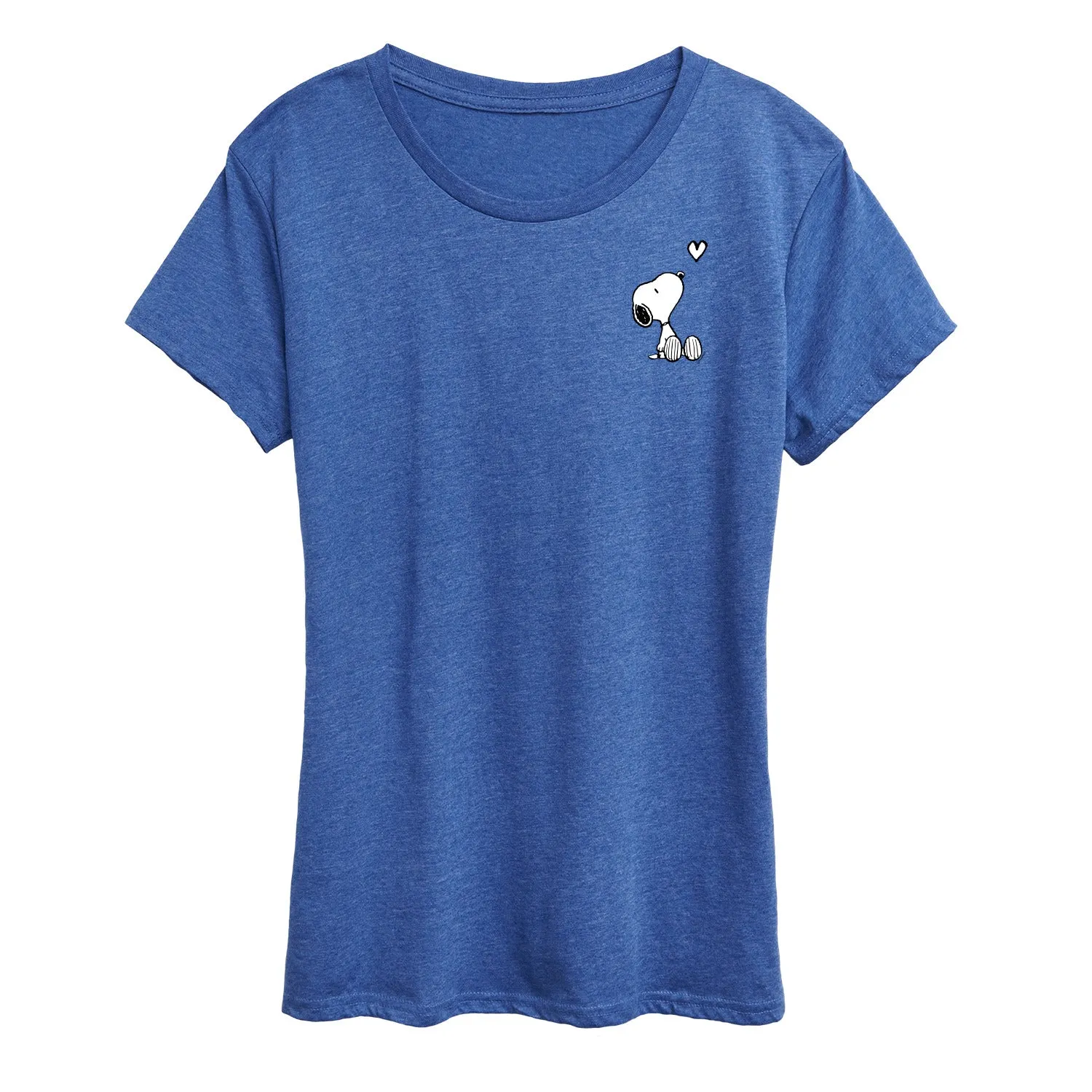 Peanuts - Snoopy Heart - Women's Short Sleeve Graphic T-Shirt sold by Zulily product image thumbnail 2