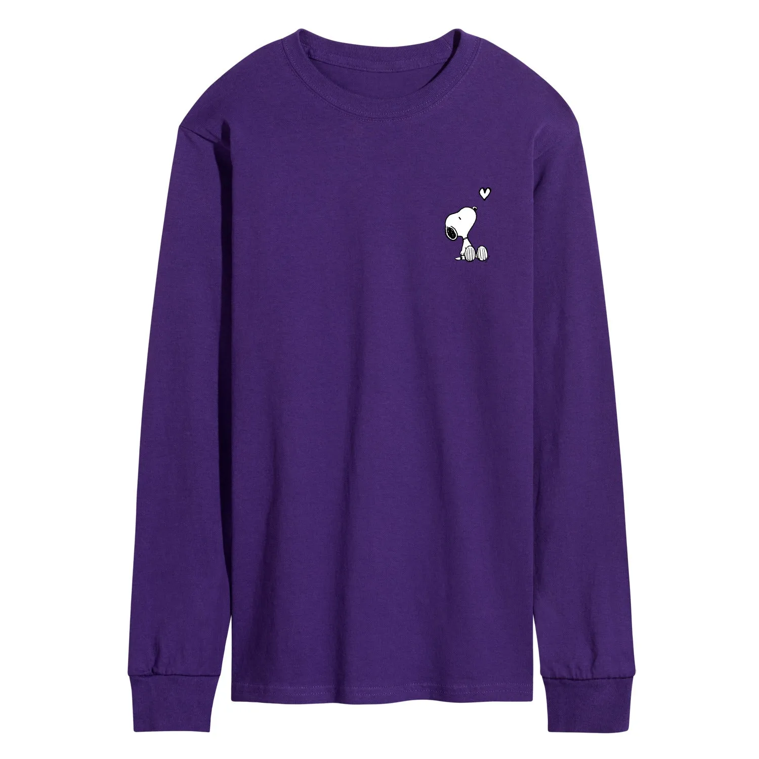 Peanuts - Snoopy Heart - Men's Long Sleeve Graphic T-Shirt sold by Zulily product image thumbnail 3