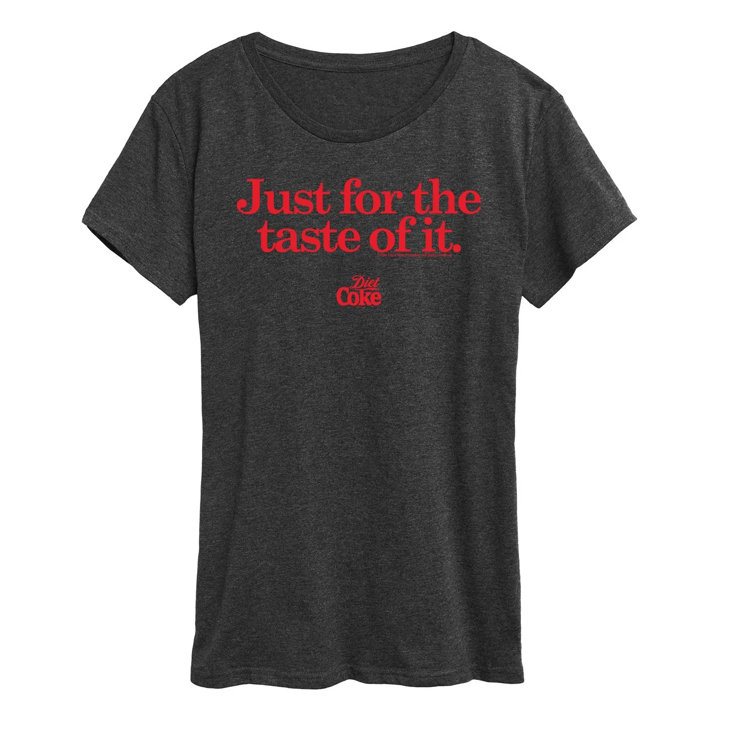 Diet Coke - Just For The Taste Of It - Ladies Short Sleeve Graphic T-Shirt sold by Zulily product image thumbnail 3