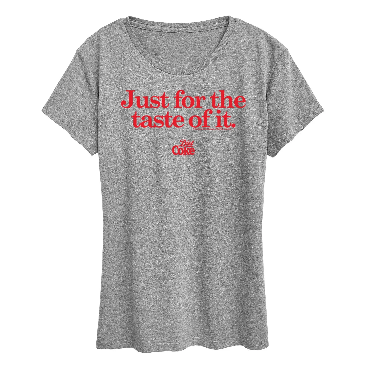 Diet Coke - Just For The Taste Of It - Ladies Short Sleeve Graphic T-Shirt sold by Zulily product image thumbnail 4