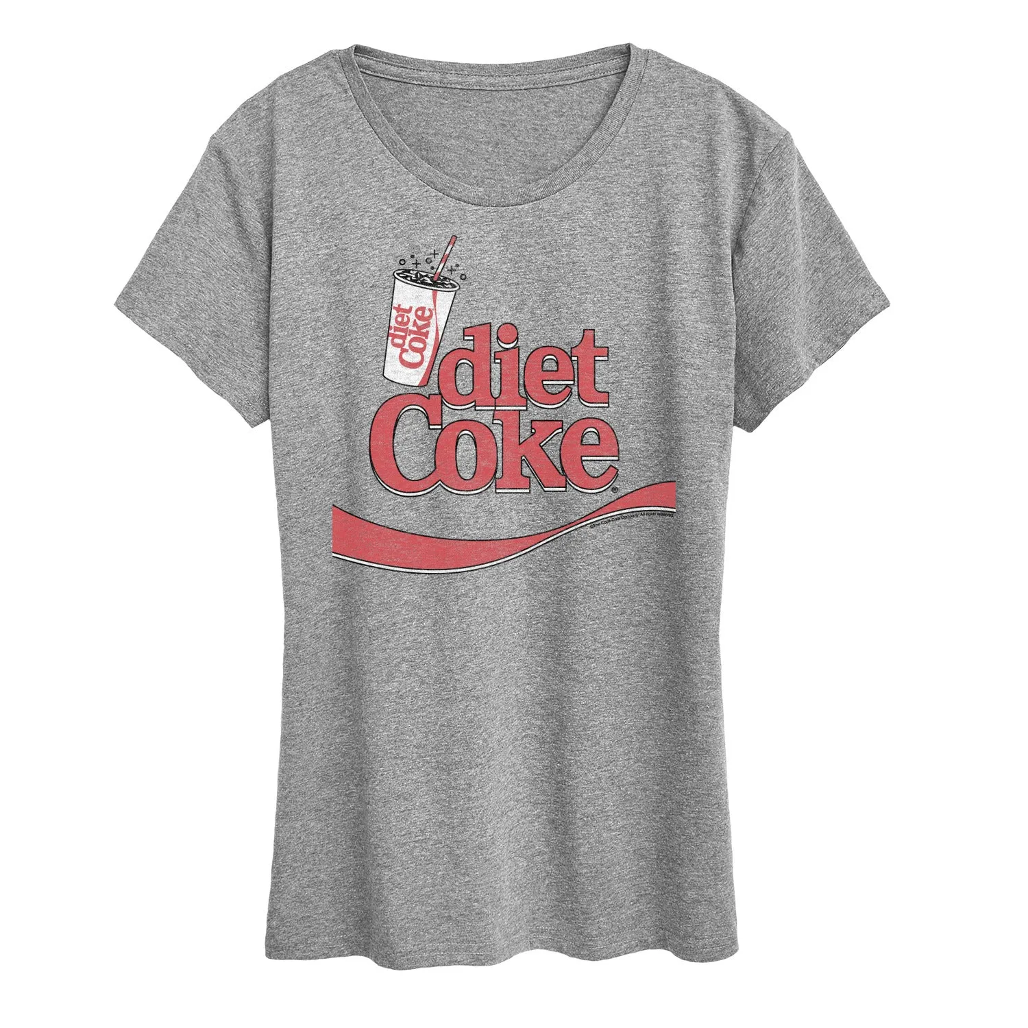 Diet Coke - Drink Diet Coke - Ladies Short Sleeve Graphic T-Shirt sold by Zulily product image thumbnail 2