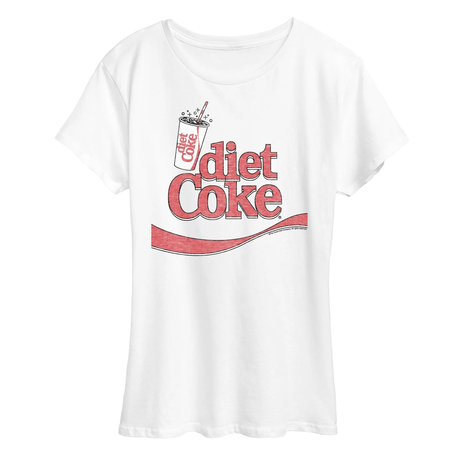 Diet Coke - Drink Diet Coke - Ladies Short Sleeve Graphic T-Shirt sold by Zulily product image thumbnail 3