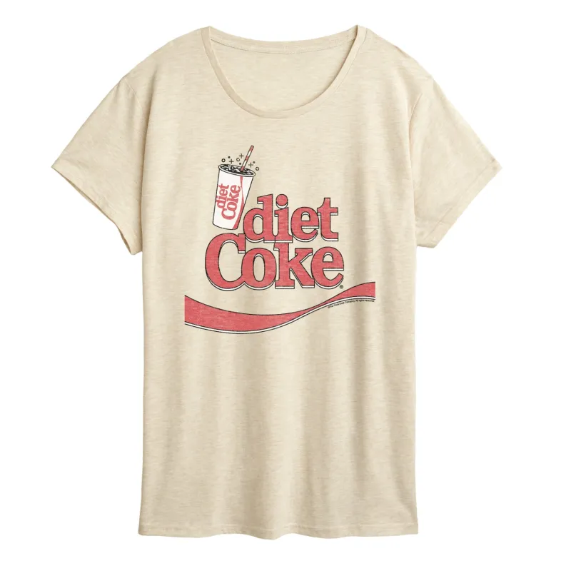 Diet Coke - Drink Diet Coke - Ladies Short Sleeve Graphic T-Shirt sold by Zulily