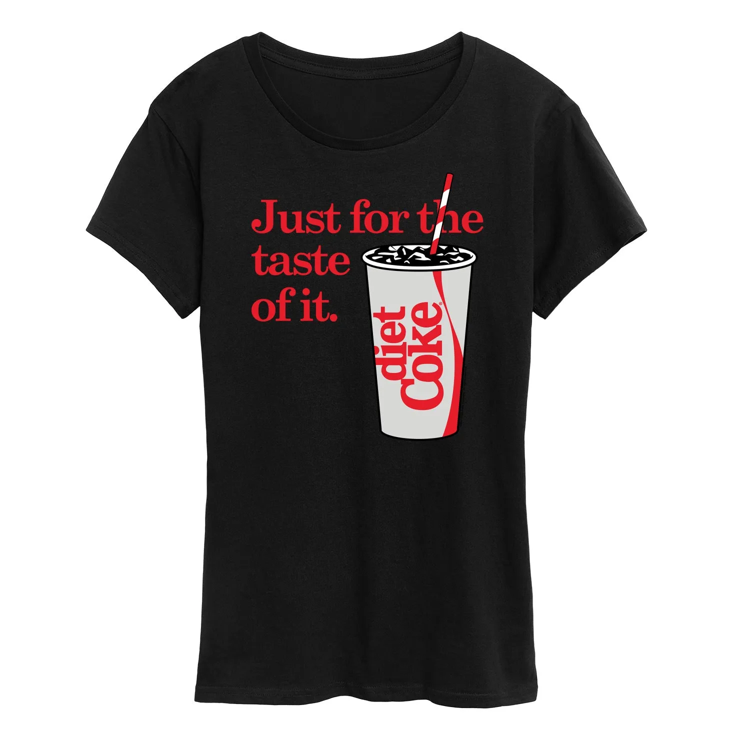Diet Coke - Just For The Taste Of It - Women's Short Sleeve Graphic T-Shirt sold by Zulily product image thumbnail 2