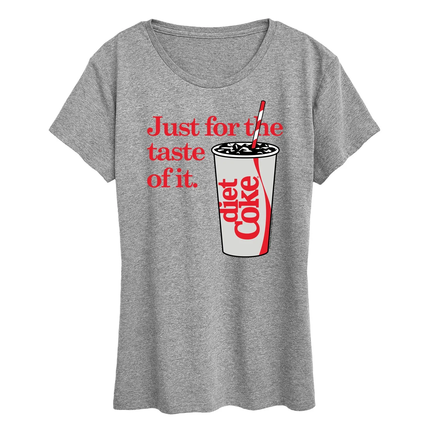 Diet Coke - Just For The Taste Of It - Women's Short Sleeve Graphic T-Shirt sold by Zulily product image thumbnail 3