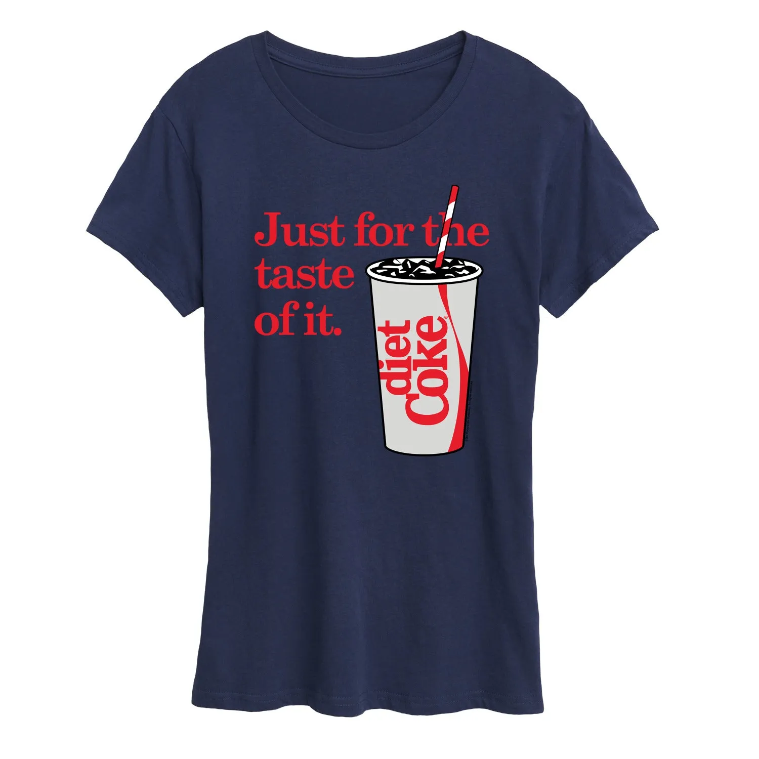 Diet Coke - Just For The Taste Of It - Women's Short Sleeve Graphic T-Shirt sold by Zulily product image thumbnail 4