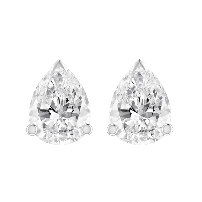 V3 Jewelry Sterling Silver with Moissanite Stud Earrings sold by Zulily