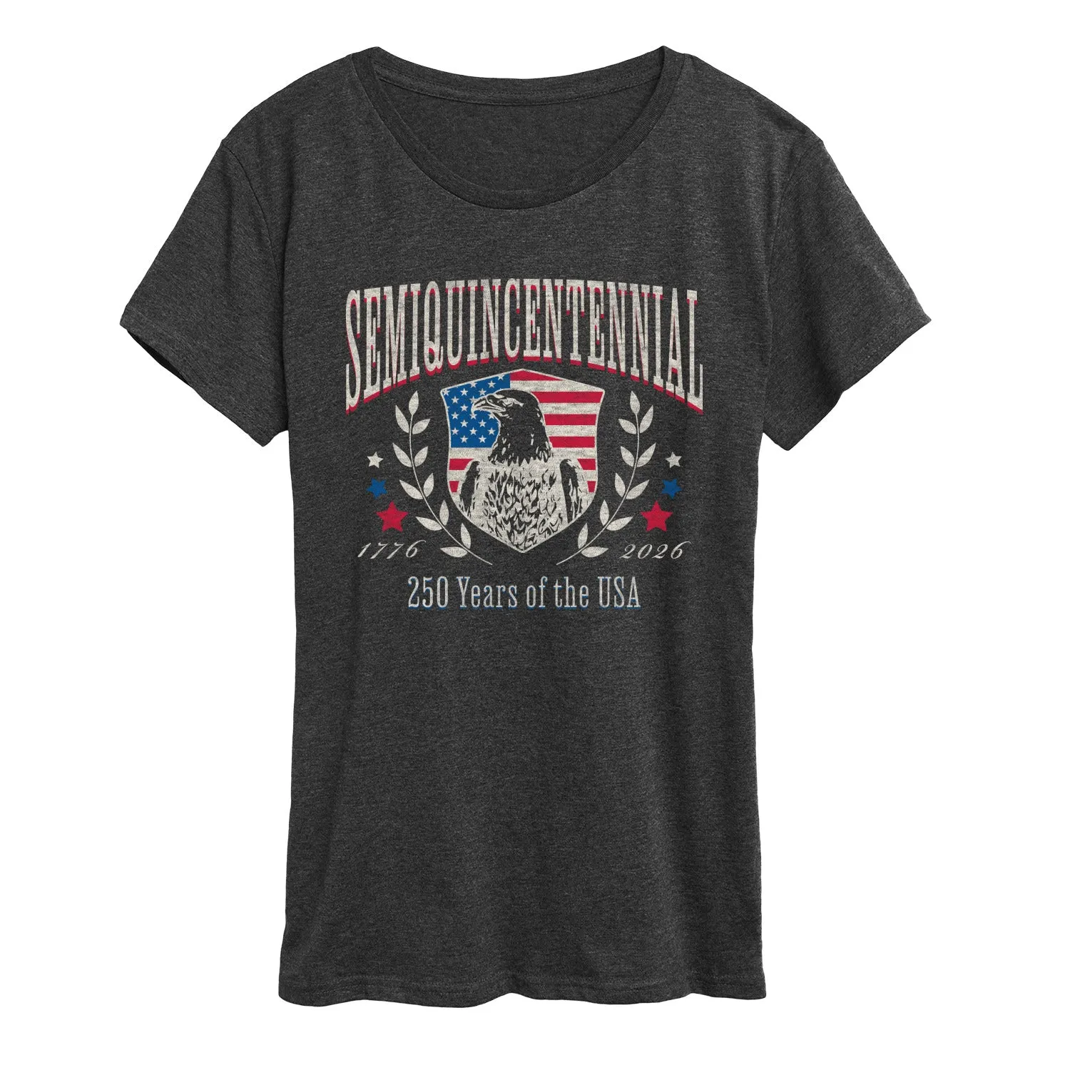 Instant Message - Semiquincentennial Collegiate - Women's Short Sleeve Graphic T-Shirt sold by Zulily product image thumbnail 2