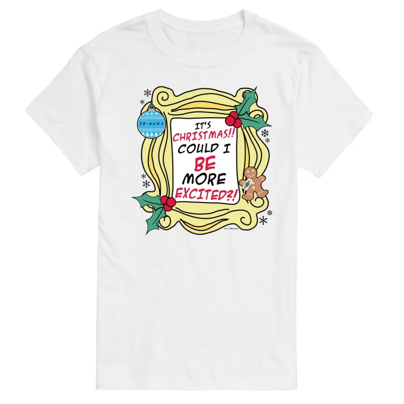 Friends - It's Christmas - Men's Short Sleeve Graphic T-Shirt made by FRIENDS