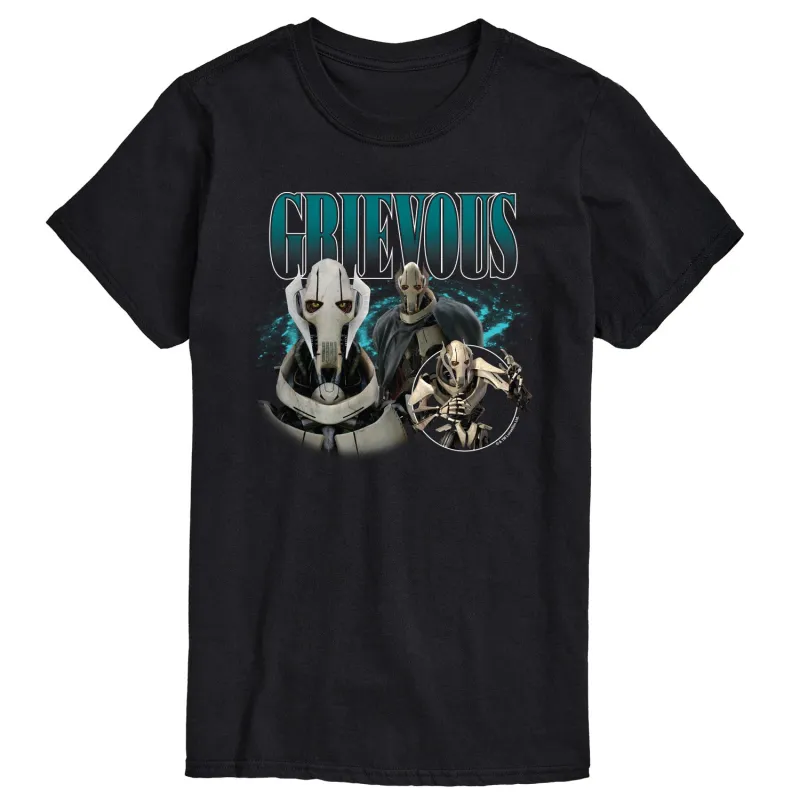 Star Wars - Grievous Bootleg - Men's Short Sleeve Graphic T-Shirt sold by Zulily