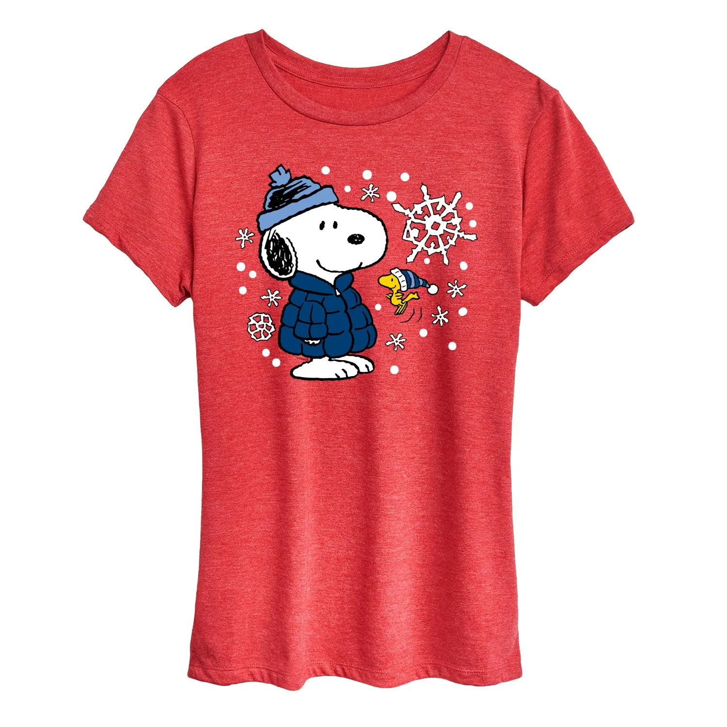 Peanuts - Snoopy Woodstock Hats - Women's Short Sleeve Graphic T-Shirt sold by Zulily product image thumbnail 3