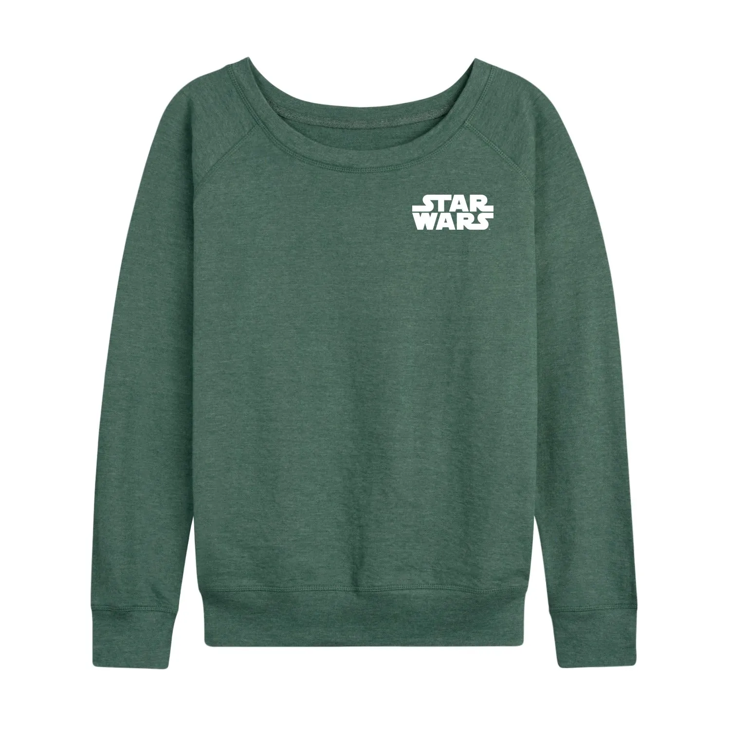 Star Wars - White Logo - Women's French Terry Long Sleeve Pullover sold by Zulily product image thumbnail 5