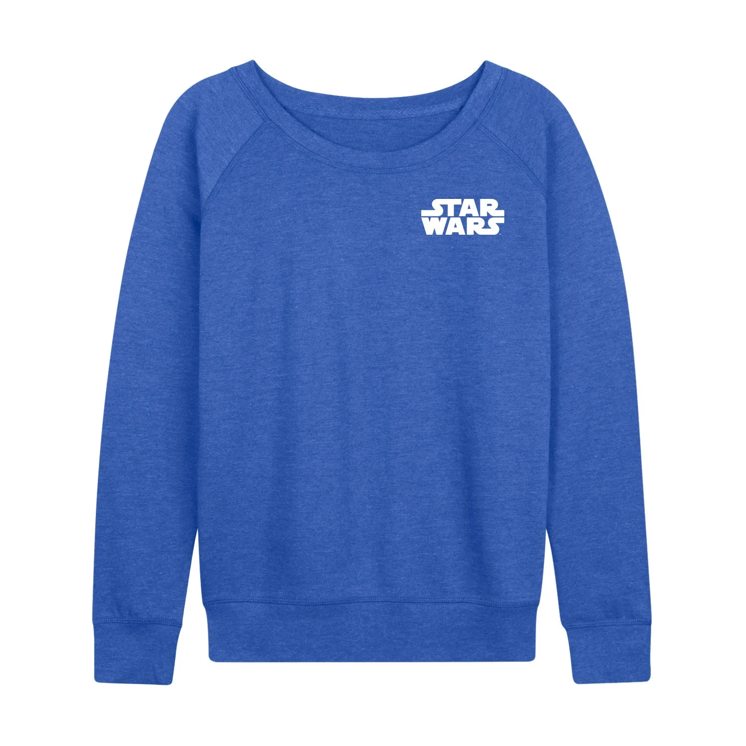 Star Wars - White Logo - Women's French Terry Long Sleeve Pullover sold by Zulily product image thumbnail 2