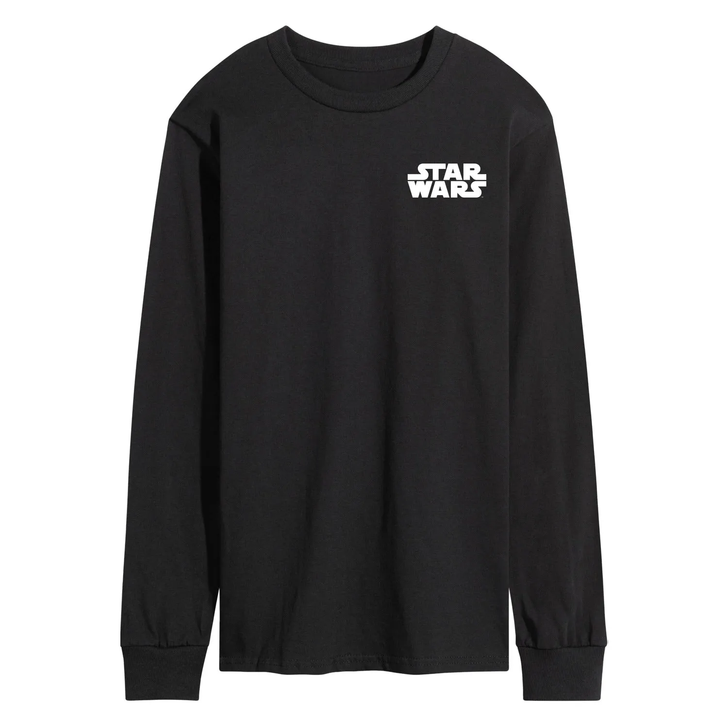 Star Wars - White Logo - Men's Long Sleeve Graphic T-Shirt sold by Zulily product image thumbnail 4