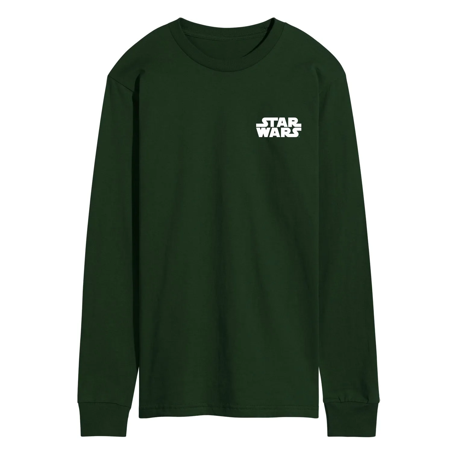 Star Wars - White Logo - Men's Long Sleeve Graphic T-Shirt sold by Zulily product image thumbnail 5