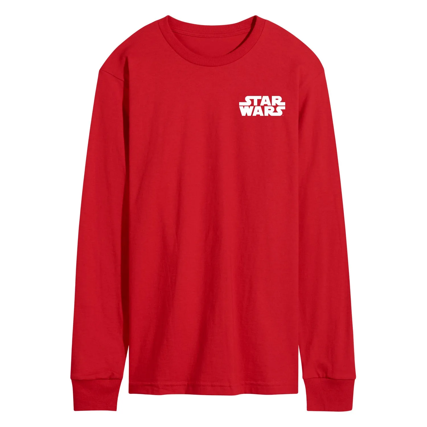 Star Wars - White Logo - Men's Long Sleeve Graphic T-Shirt sold by Zulily product image thumbnail 2