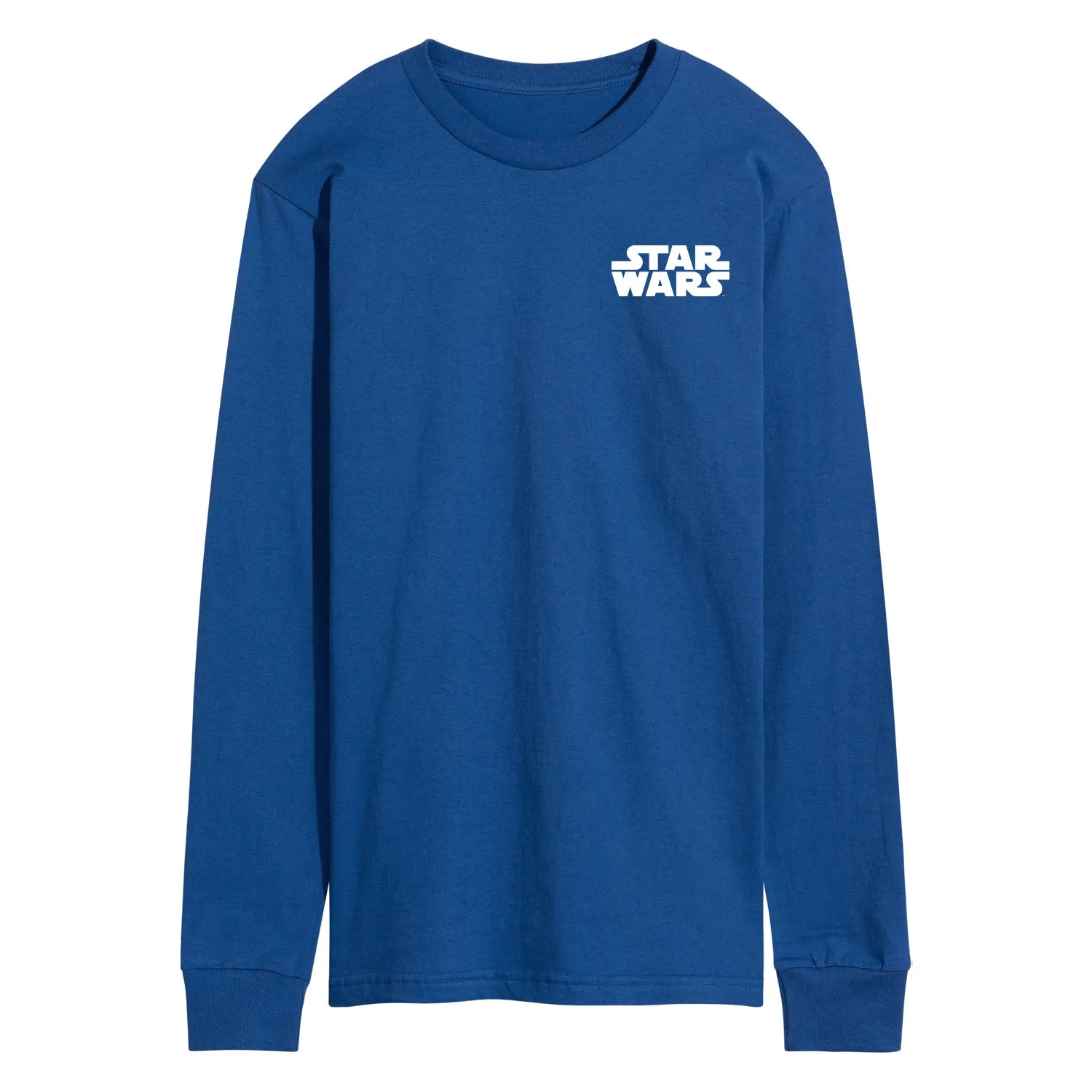 Star Wars - White Logo - Men's Long Sleeve Graphic T-Shirt sold by Zulily product image thumbnail 3