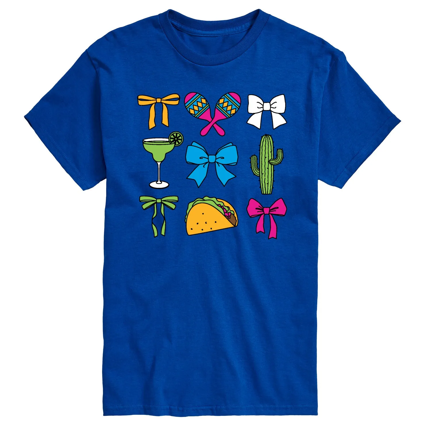 Instant Message - Cinco De Mayo Bows - Men's Short Sleeve Graphic T-Shirt sold by Zulily product image thumbnail 2
