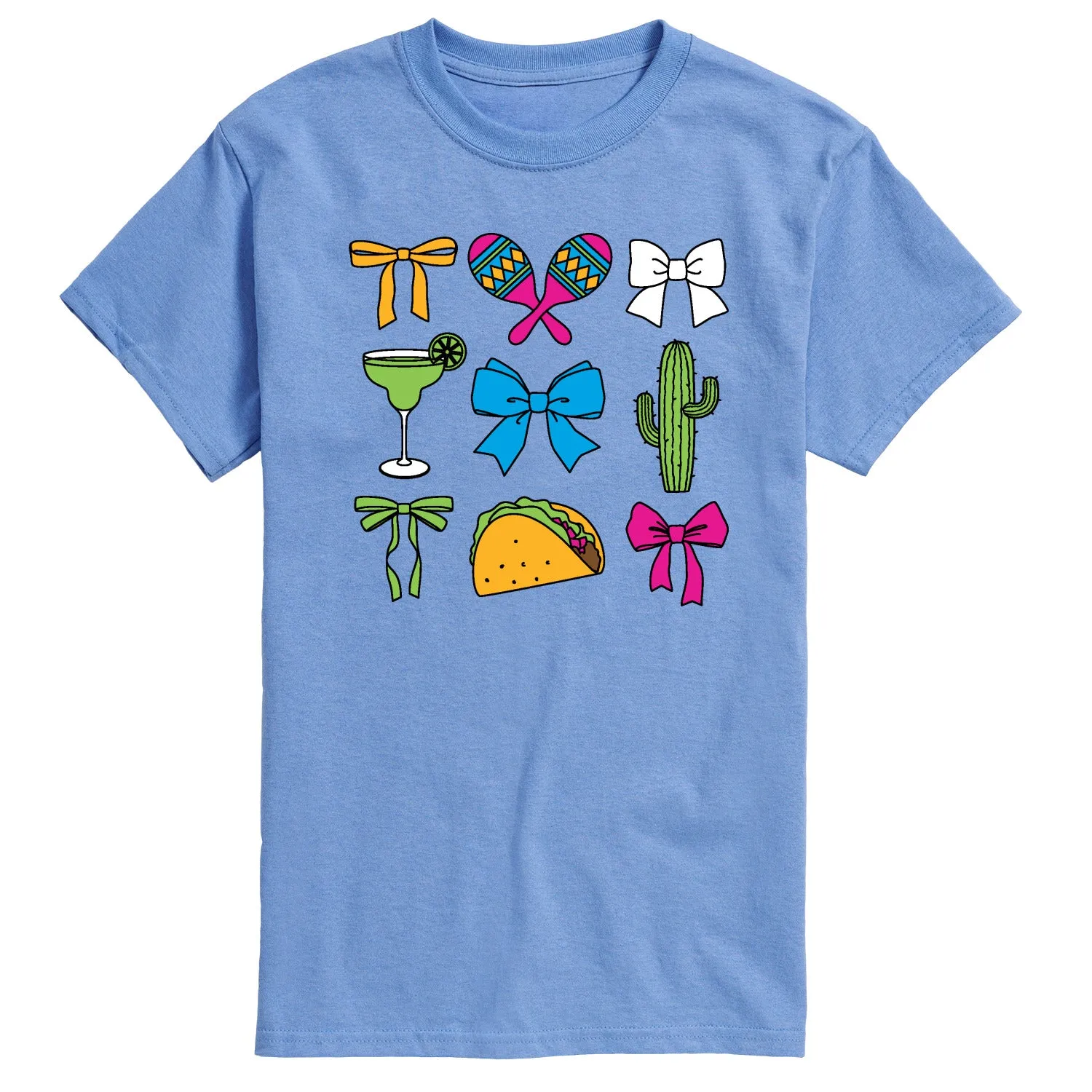 Instant Message - Cinco De Mayo Bows - Men's Short Sleeve Graphic T-Shirt sold by Zulily product image thumbnail 3