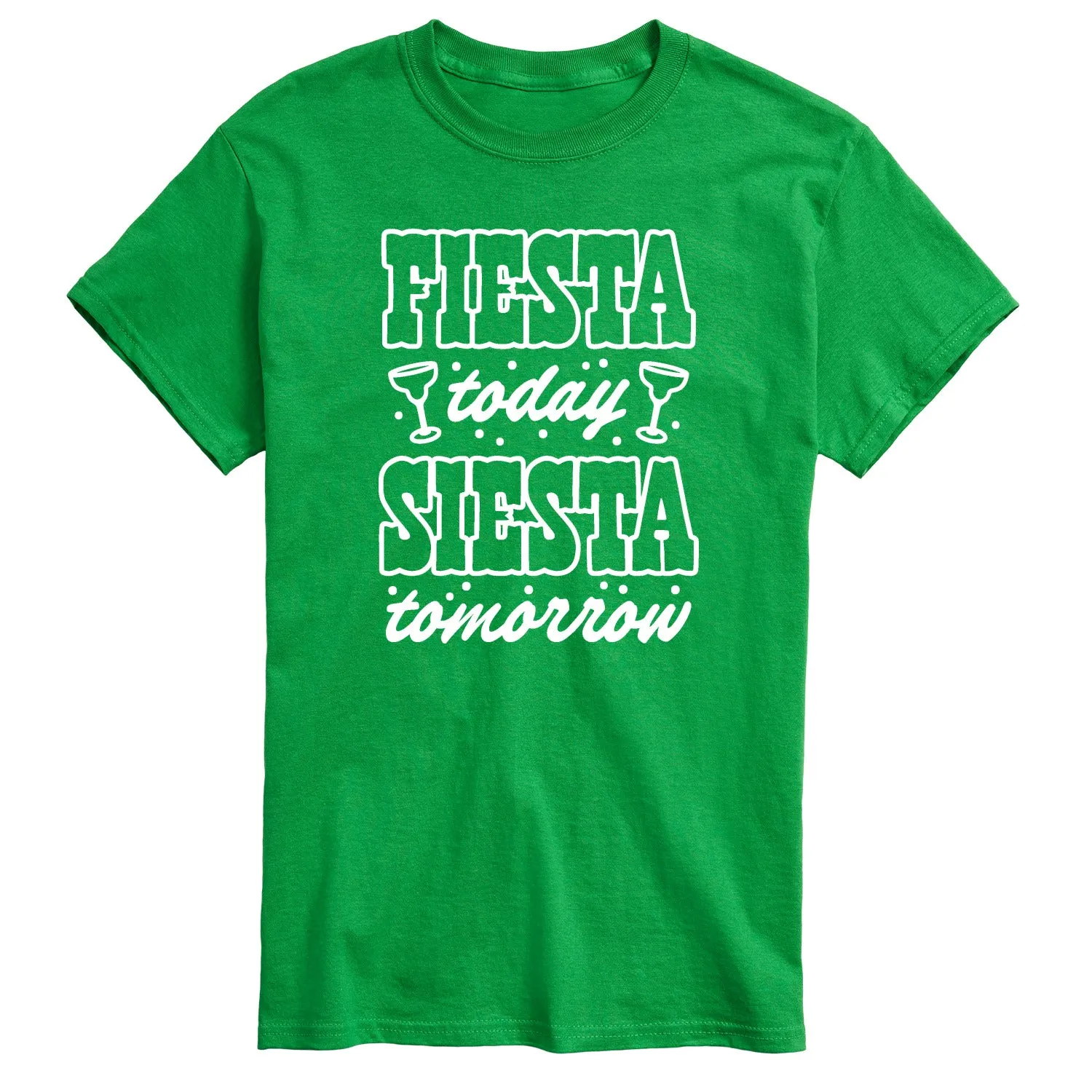Instant Message - Fiesta Today Siesta Tomorrow - Men's Short Sleeve Graphic T-Shirt sold by Zulily product image thumbnail 2