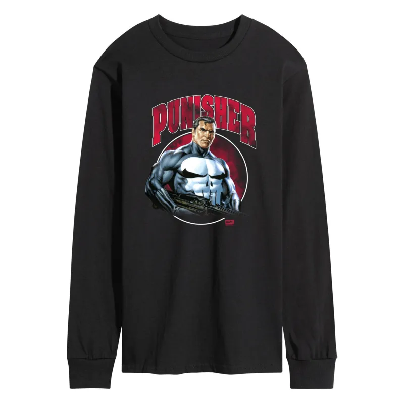 Marvel - Punisher Bootleg - Men's Long Sleeve Graphic T-Shirt sold by Zulily