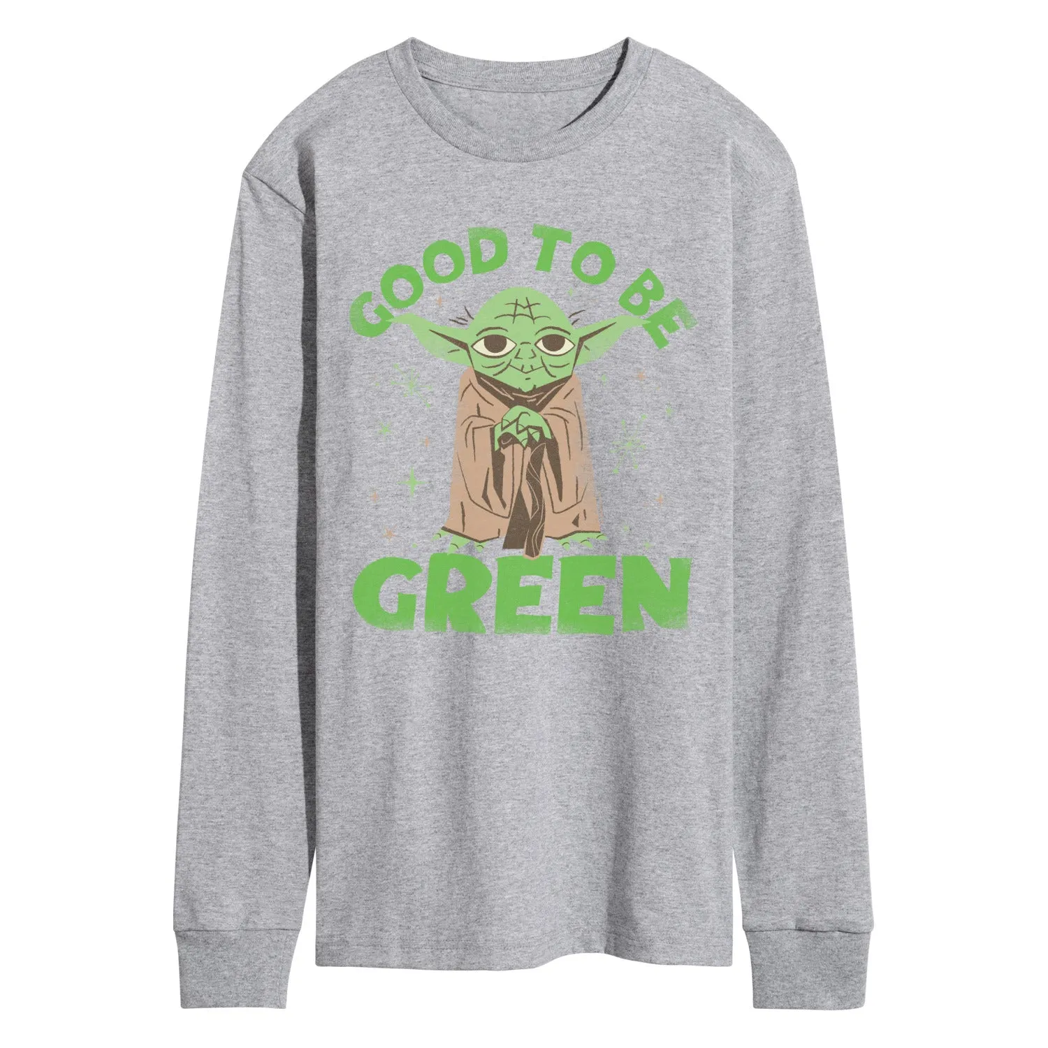 Star Wars - Good To Be Green - Men's Long Sleeve Graphic T-Shirt sold by Zulily product image thumbnail 2