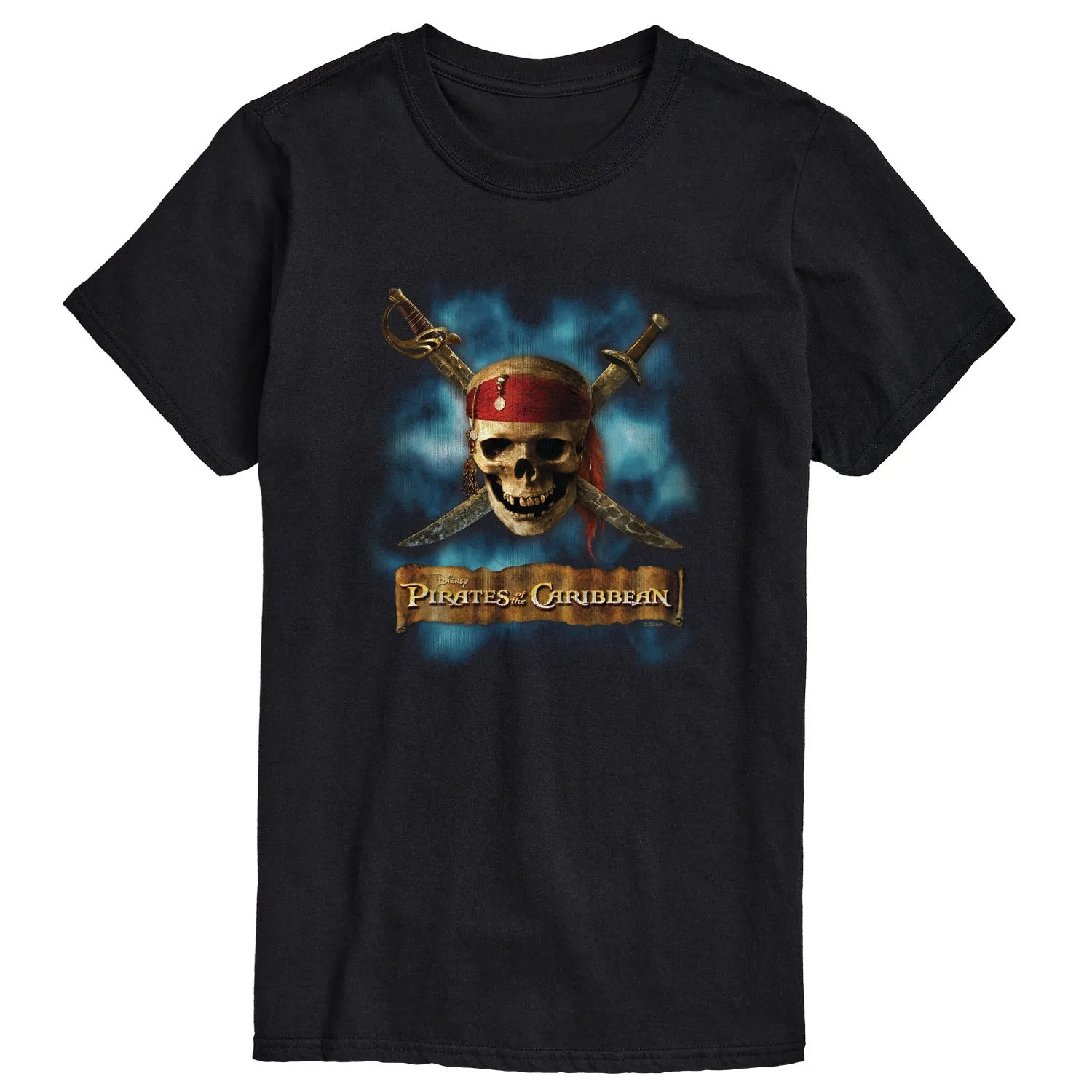 Pirates of the Caribbean - Skull and Swords - Men's Short Sleeve Graphic T-Shirt sold by Zulily product image thumbnail 2