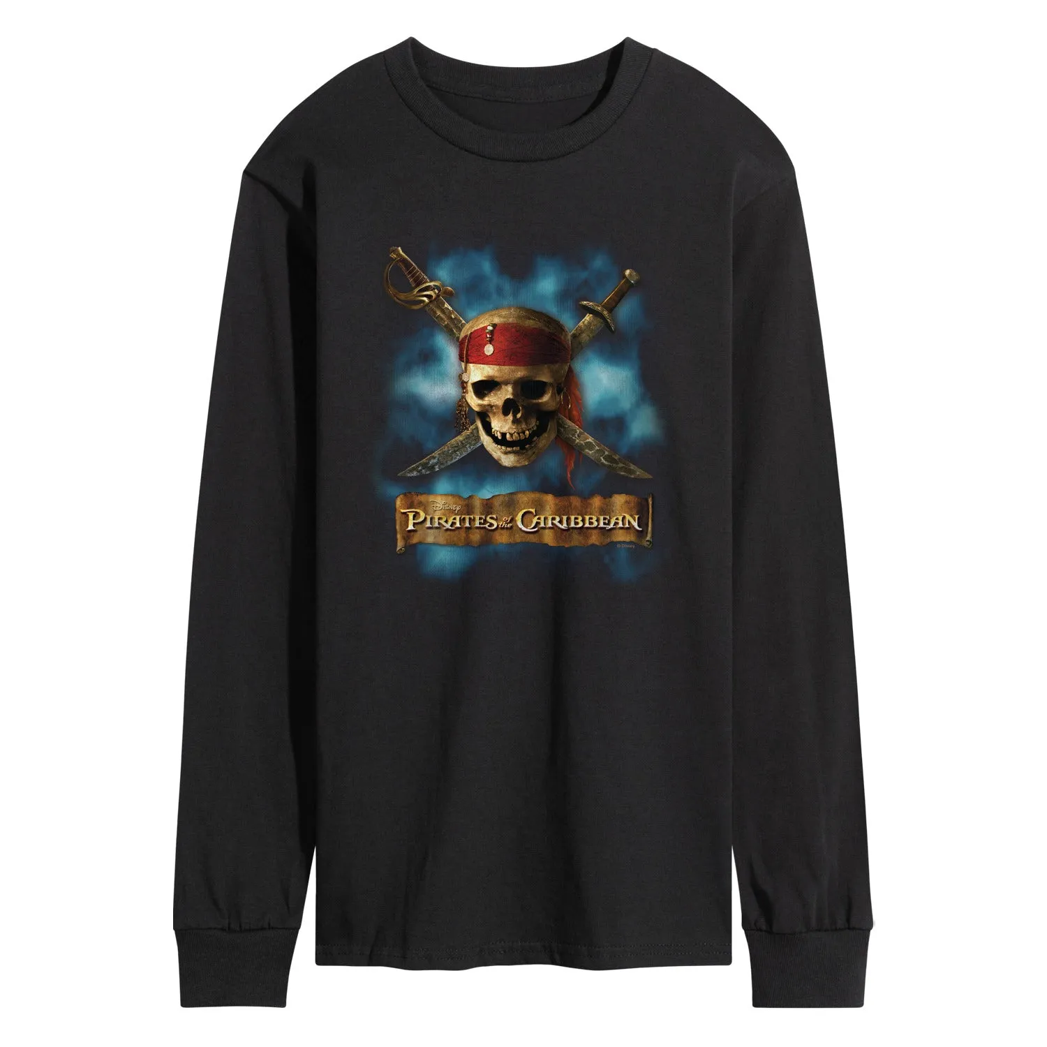 Pirates of the Caribbean - Skull and Swords - Men's Long Sleeve Graphic T-Shirt sold by Zulily product image thumbnail 3