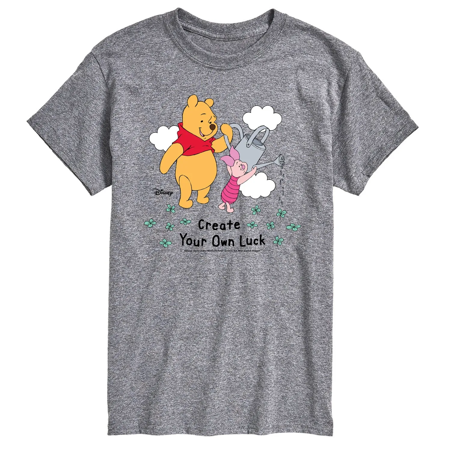 Winnie the Pooh - Create Own Luck - Men's Short Sleeve Graphic T-Shirt sold by Zulily product image thumbnail 2