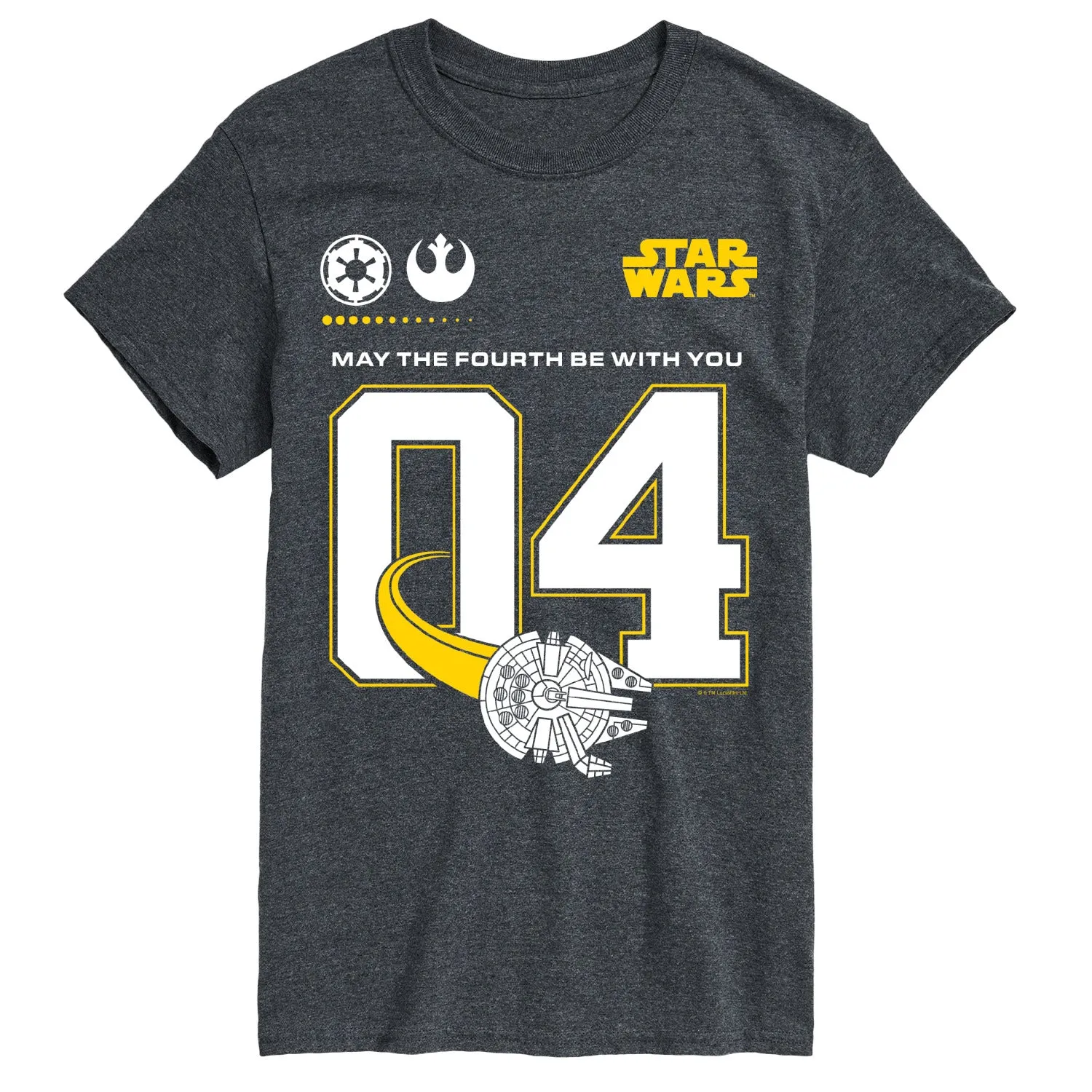 Star Wars - May Fourth Jersey - Men's Short Sleeve Graphic T-Shirt sold by Zulily product image thumbnail 5